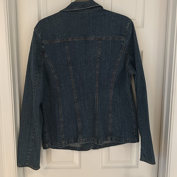 Nordstrom women’s Denim Blazer - Picture 4 of 5